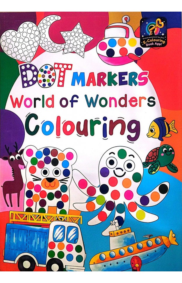 Dot Markers World of Wonders Colouring